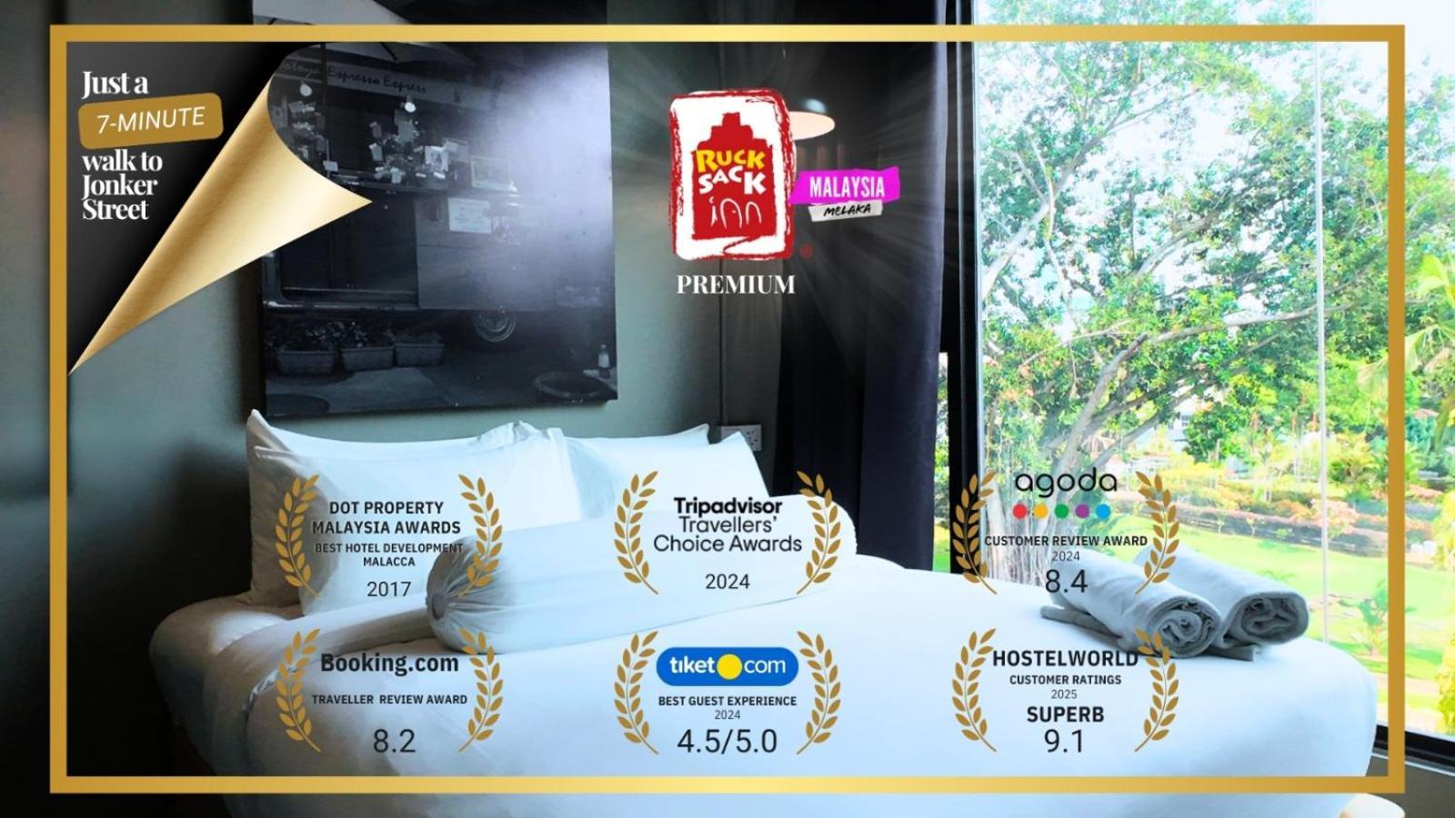 Rucksack Inn Premium Melaka Екстериор снимка